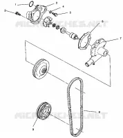 POMPA DELL'ACQUA CLASSIC 0942865 and  CLASSIC TOURING 0942875 (4924962496042A)