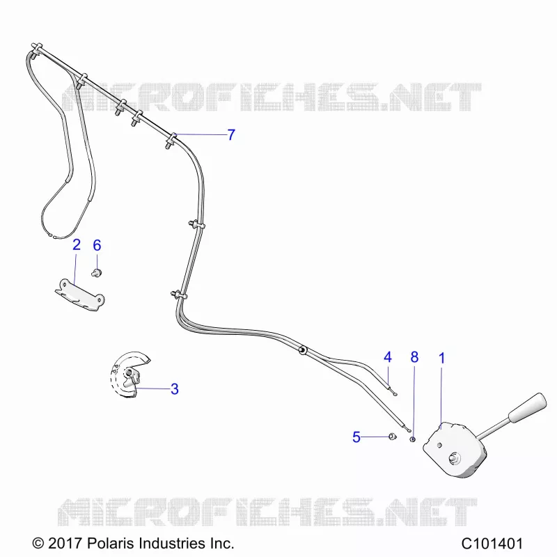 TRASMISSIONE, SHIFT LEVER