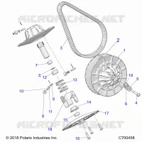 TRASMISSIONE, SECONDARY CLUTCH