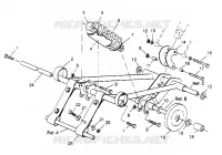 ANTERIORE COPPIA ARM XLT 0950756, XLT SKS 0950556,  XLT SKS EURO E9505 (4928842884C001)