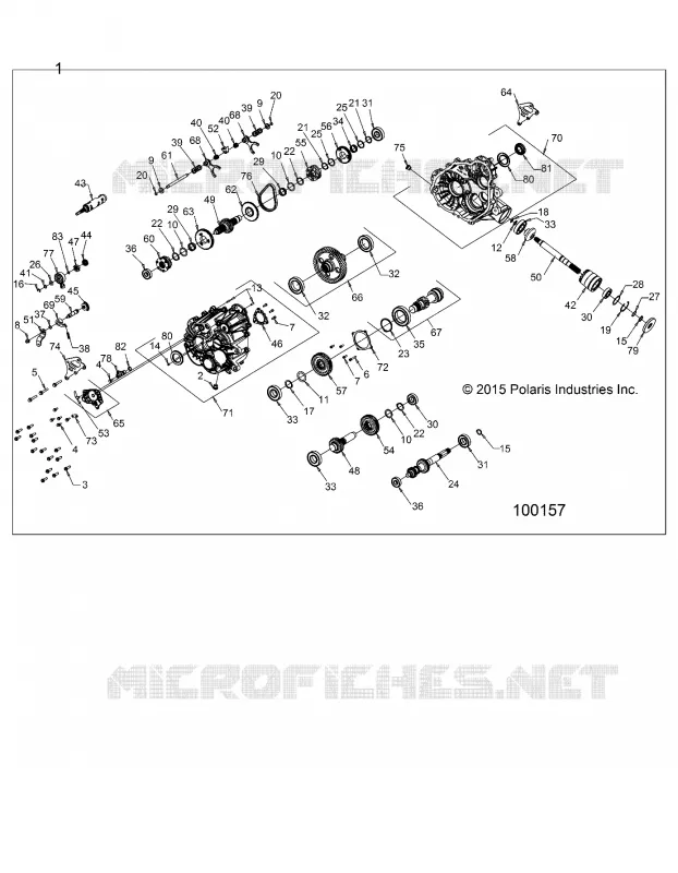 TRASMISSIONE, MAIN GEARCASE (TO 1/4/16)