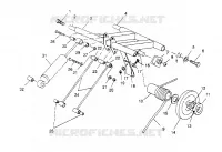 POSTERIORE COPPIA ARM 440 0952760, 440 SKS 0952560,  and EUROPEAN 440 SK (4929032903B014)