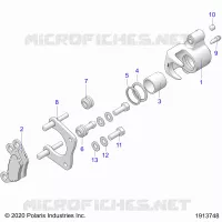 BRAKES, PINZA POSTERIORE