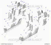 BODY, LOWER ROCKERS, REAR FENDERS, PILLARS