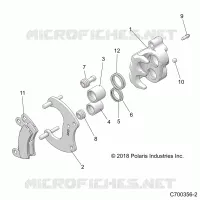 BRAKES, PINZA POSTERIORE