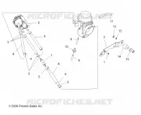 MOTORE, CARBURATORE MOUNTING/POMPA DI BENZINA/LINES