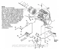 MONTAGGIO DEL MOTORE WIDETRAK LX 0972065 and  EUROPEAN WIDETRAK LX E972065 (4938223822C002)