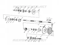 INTERMEDIO DI MONTAGGIO 250 6x6 / W928727 (4922842284027A)