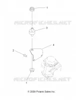 MOTORE, CARBURATORE BRACKET