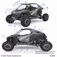 DECALSS, GRAPHICS- Z23RGU2KAN/BN/BL/BL (900658)