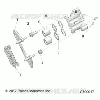 FRENO ANTERIORE CALIPER