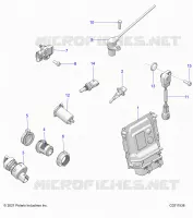 ELETTRICO, SWITCHES, SENSORS, ECU AND CONTROL MODULES