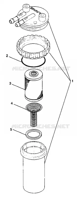 Carburante / separatore SL 900 B974091 and SL 1050 B974090 (4940974097C012)