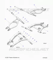 SOSPENSIONE POSTERIORE CONTROL ARMS