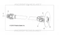 TRASMISSIONE, FRONT PROP ALBERO