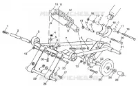 ANTERIORE COPPIA ARM 440 XCR 0971660 (4937893789B010)