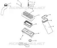 CONDOTTO DELL'ARIA SLT 700 B964166 and  Intl. SLT 700 I964166 (4933923392B006)