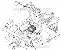 ENGINE AND SUPPORTO MARMITTA  (49147514750005)