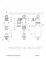 SUSPENSION, SHOCK ANTERIORE TRACK