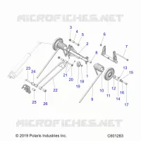 SUSPENSION, POSTERIORE COPPIA ARM