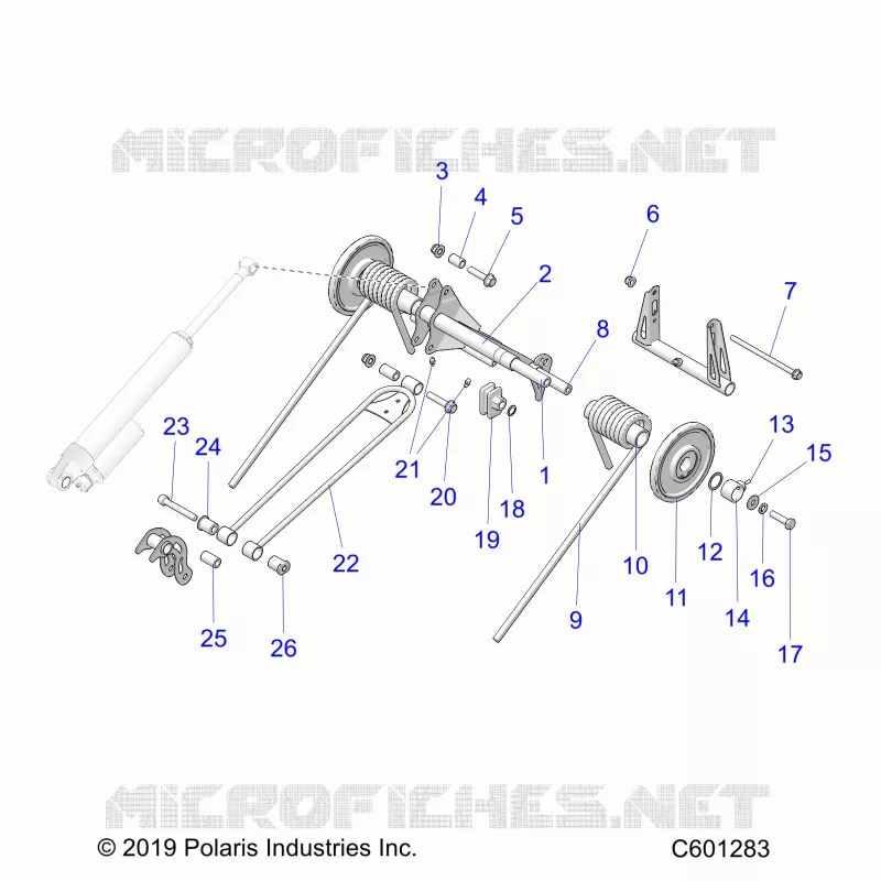 SUSPENSION, POSTERIORE COPPIA ARM