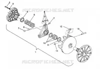 TRASMISSIONE FRIZIONE ASSEMBLY TRAIL DELUXE/0930243 (4923222322026A)