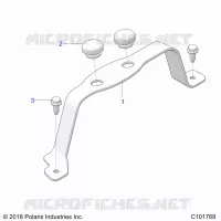 ENGINE, PRESA D'ARIA SYSTEM BRACKET
