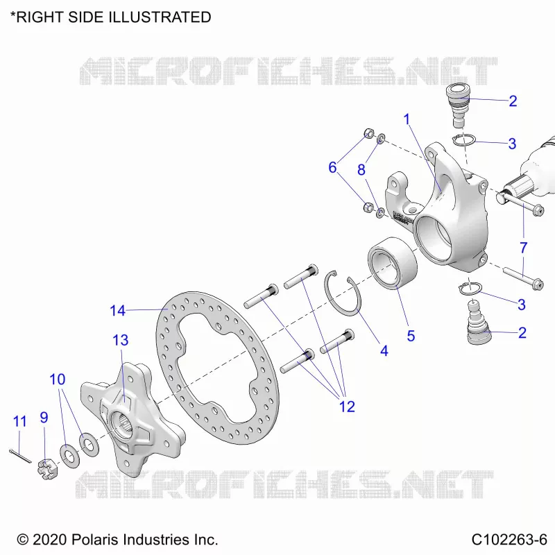 SOSPENSIONI ANTERIORI HUB AND BRAKE DISC