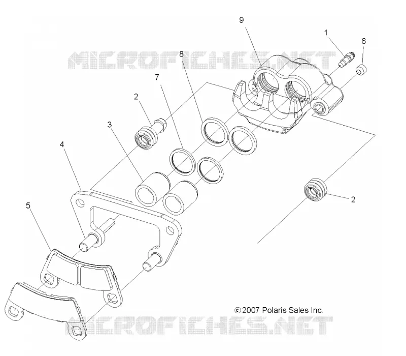 FRENO ANTERIORE CALIPER