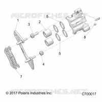 FRENO ANTERIORE CALIPER