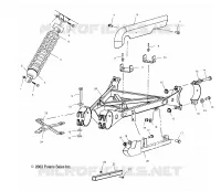 POSTERIORE SWING ARM   SHOCK