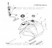 SISTEMA DI ALIMENTAZIONE CARBURANTE, CARBURANTE TANK ASM.