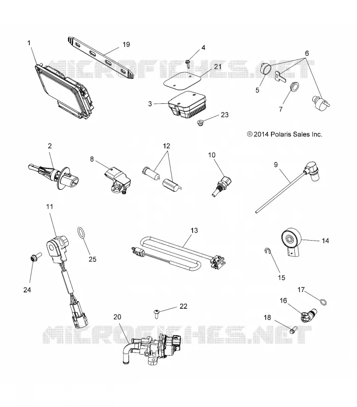 ELETTRICO, SWITCHES, SENSORS, ECU AND CONTROL MODULES