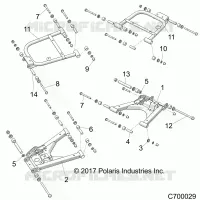 SOSPENSIONE POSTERIORE CONTROL ARMS
