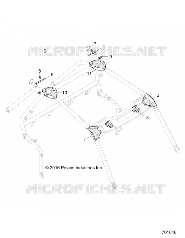 CHASSIS, CAB TELAIO ACCESORIES- Z17VDS99CM (701648)