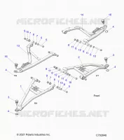 SOSPENSIONI ANTERIORI CONTROL ARMS