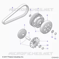 TRASMISSIONE, PRIMARY CLUTCH