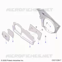 BODY, CLOSE OFF PANEL and ACCESS PANEL