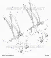 SEDE BELT MOUNTING 6 POINT