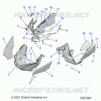 NOSEPAN ASM./FENDERS