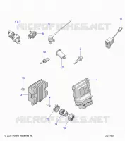 ELETTRICO, SWITCHES, SENSORS, ECU AND CONTROL MODULES
