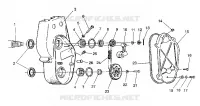 carter della catena ASSEMBLY LITE GT/0933133 and STARLITE GT/0933127 (4923232323014A)