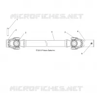 TRASMISSIONE, FRONT PROP SHAFT