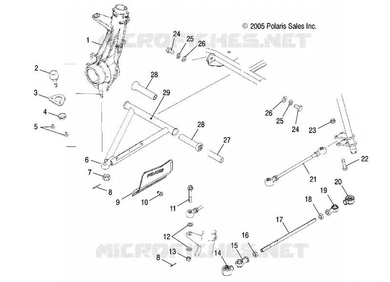 A-ARM and PAVONEGGIARSI MOUNTING