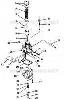 CARBURATORE WIDETRAK GT 0942061 (49261126110032)