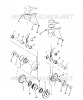 PISTONEEE   ALBERO MOTORE SUPERTRAK (4921292129037A)