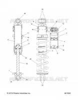 FRONT SHOCK PISTA