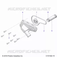MOTORE, WATERPUMP IMPELLER AND COVER