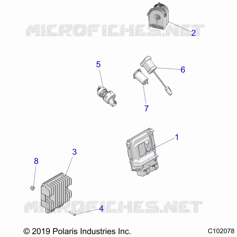 ELETTRICO, SWITCHES, ECU AND CONTROL MODULES