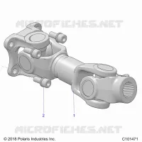 DRIVE TRAIN, PROP POSTERIORE ALBERO
